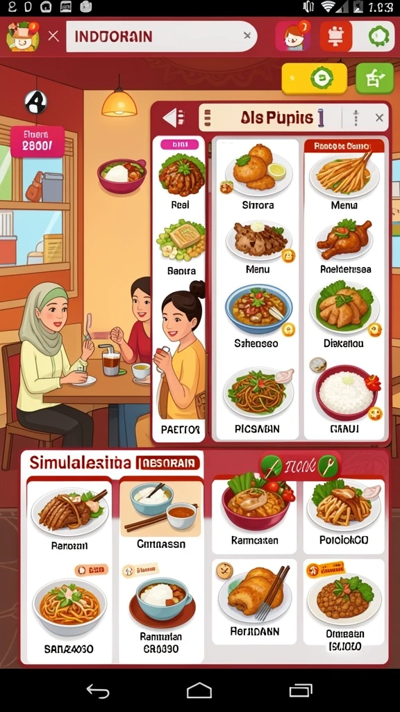 Mini-game yang menguji kecepatan dan ketepatan pengguna.