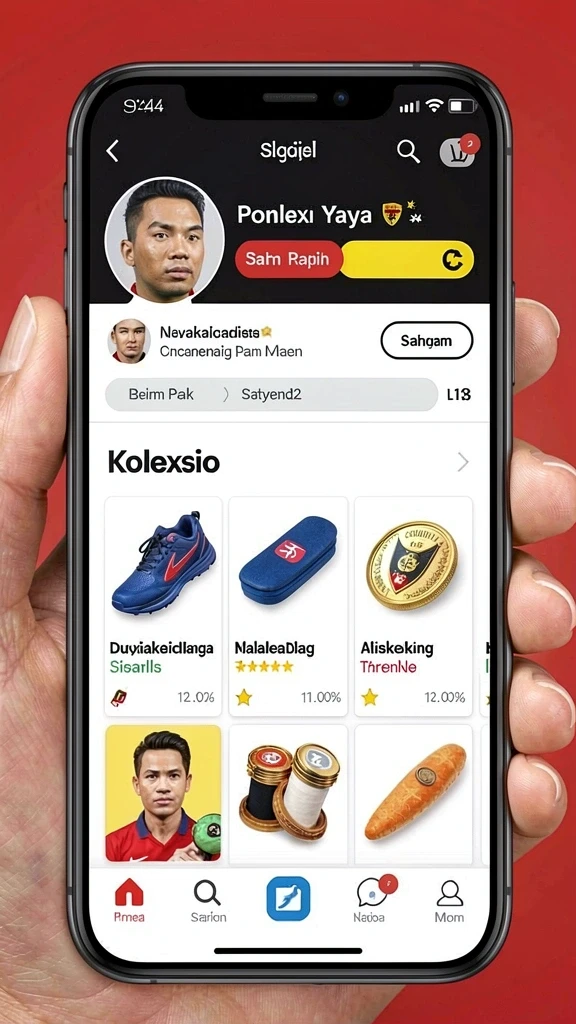 Tangkapan layar pertama menunjukkan karakter utama dalam misi pertamanya.