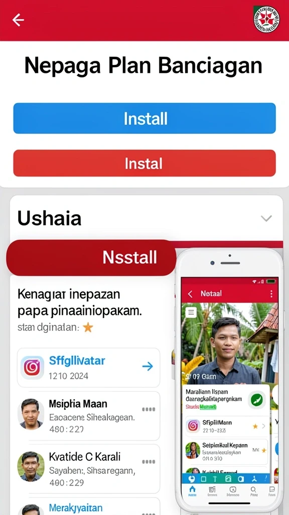Ilustrasi karakter baru yang menarik dalam 9SL.