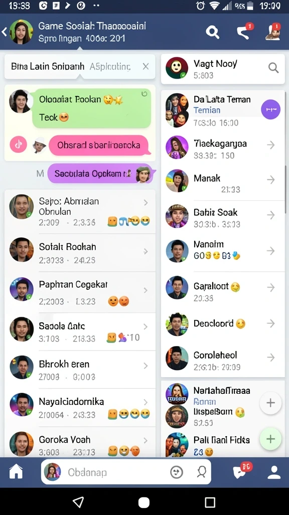 Tampilan antarmuka yang ramah pengguna.