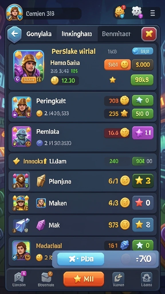 Bonus menarik untuk pemain baru dan setia.