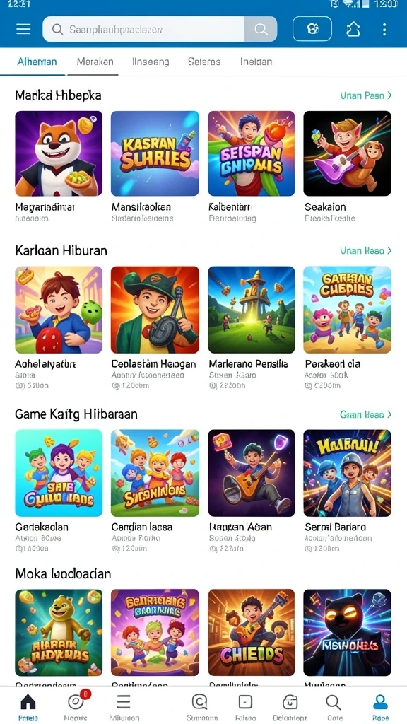 Beragam mode permainan yang menarik dan menantang.
