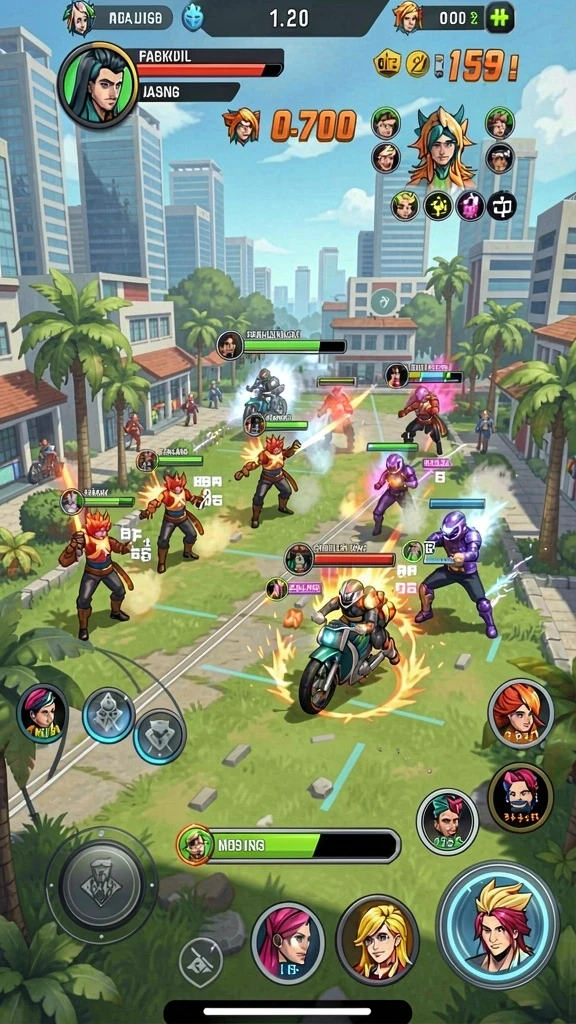 Gameplay seru dengan berbagai fitur interaktif.