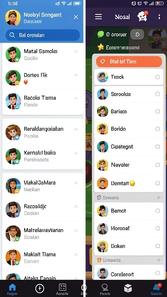Tampilan antarmuka yang ramah pengguna dan menarik.