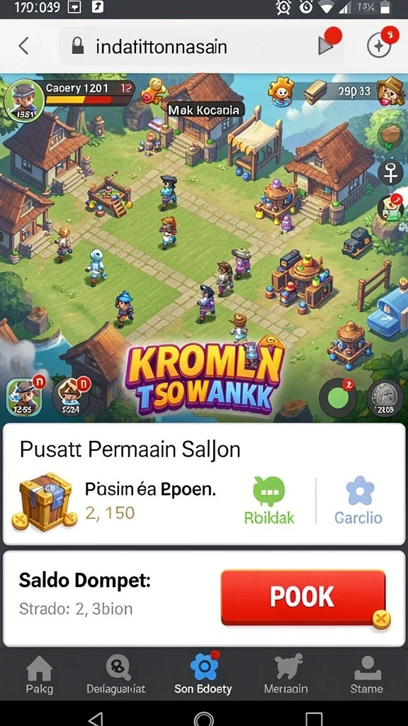 Tampilan antarmuka HOKITERUS88 yang modern dan menarik.