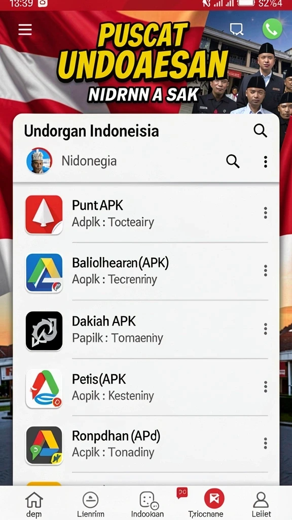 Tampilan antarmuka yang mudah dinavigasi.