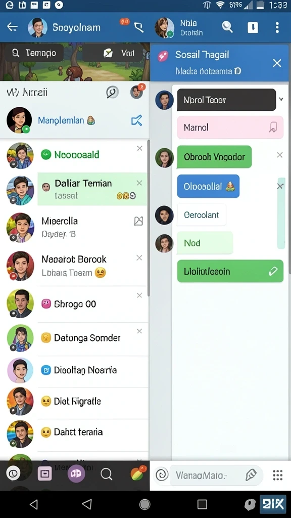 Tampilan grafis yang menakjubkan pada INOVA77.
