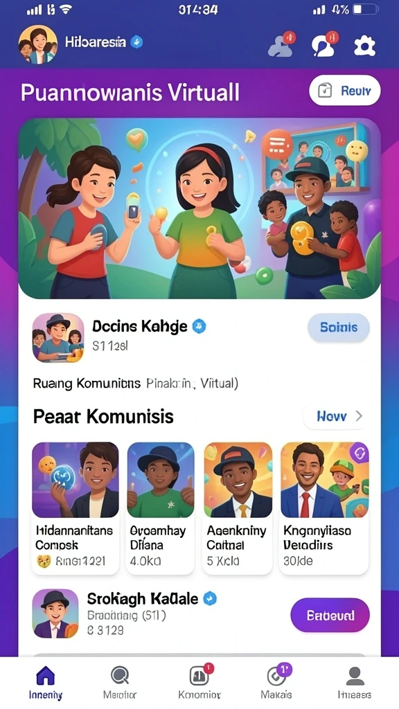 Grafis premium yang memanjakan mata selama bermain.