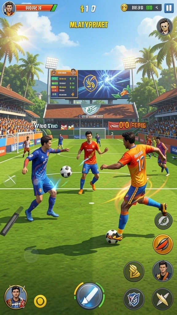 Tantangan level yang semakin sulit dan mendebarkan.