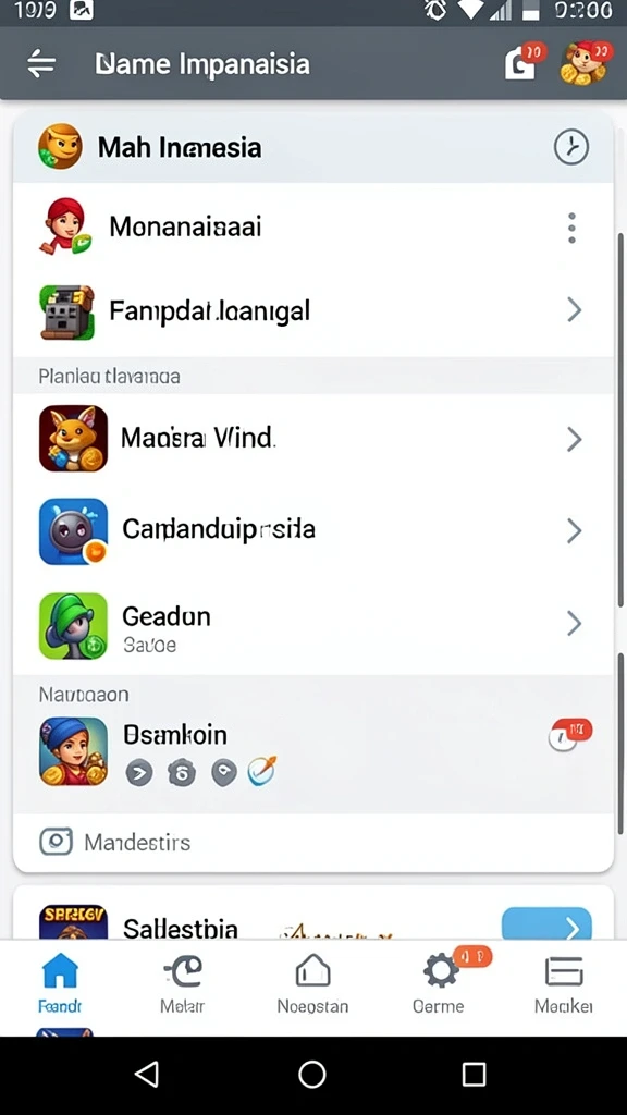 Tangkapan layar menunjukkan karakter utama dalam petualangan.