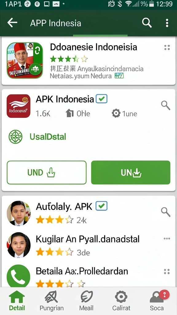 Tampilan antarmuka yang intuitif dan menarik.