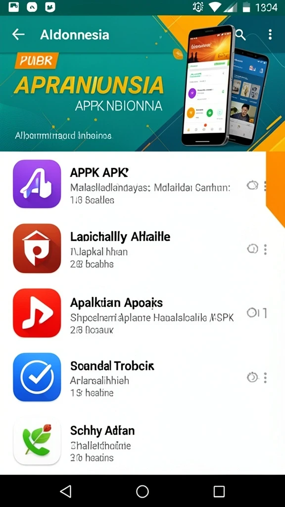 Tampilan level menarik dengan grafis yang cerah.