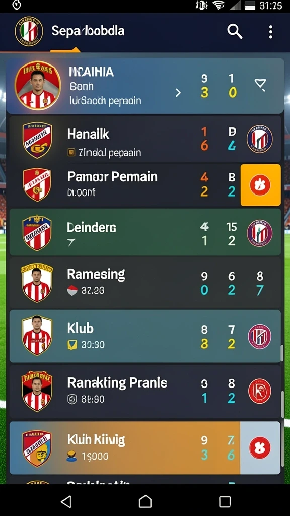 Berbagai pilihan permainan yang menantang otak.