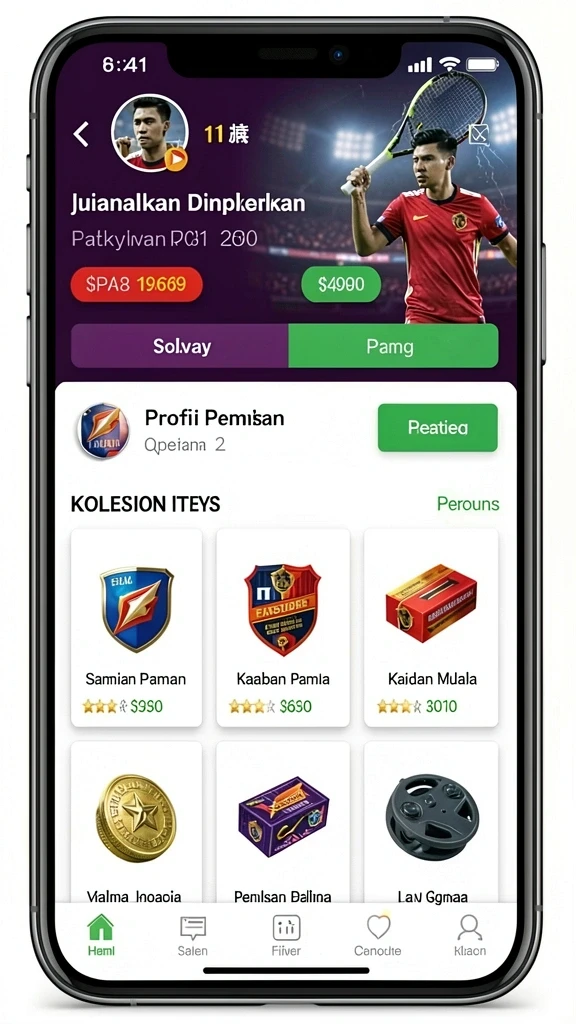 Screenshot menunjukkan tampilan awal permainan yang menarik.