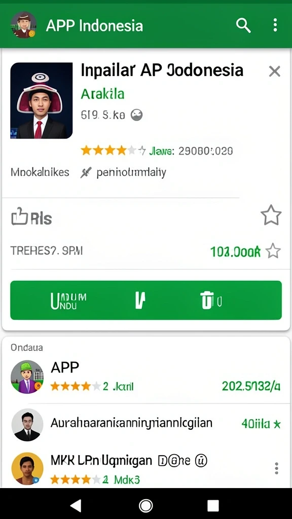 Grafis modern yang memanjakan mata.