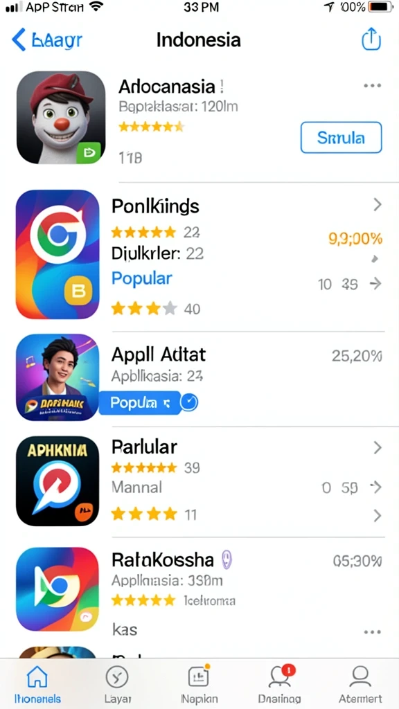 Komunitas aktif untuk berinteraksi.