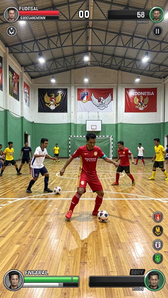 Level-level yang menantang dan penuh rintangan.