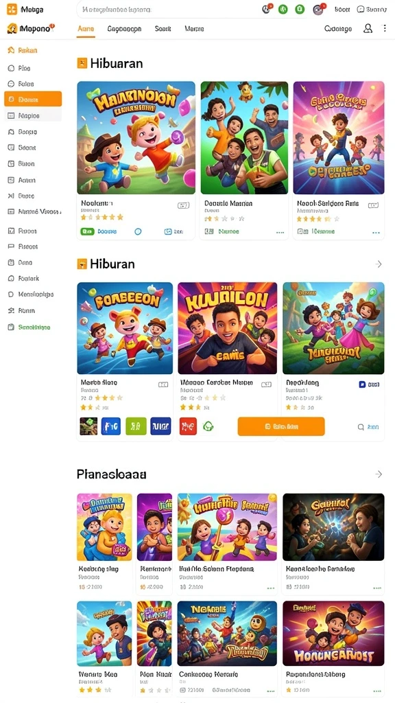 Pengalaman bermain yang seru dan menantang.