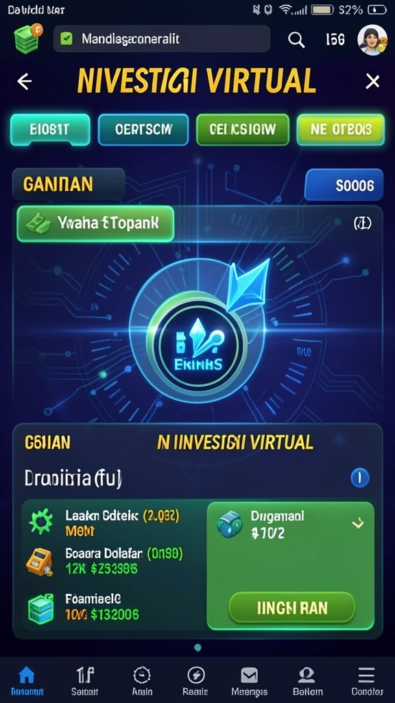 Tampilan antarmuka pengguna yang intuitif dan menarik.