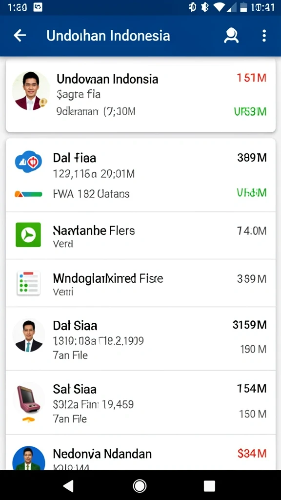 Berbagai karakter unik yang dapat dipilih.