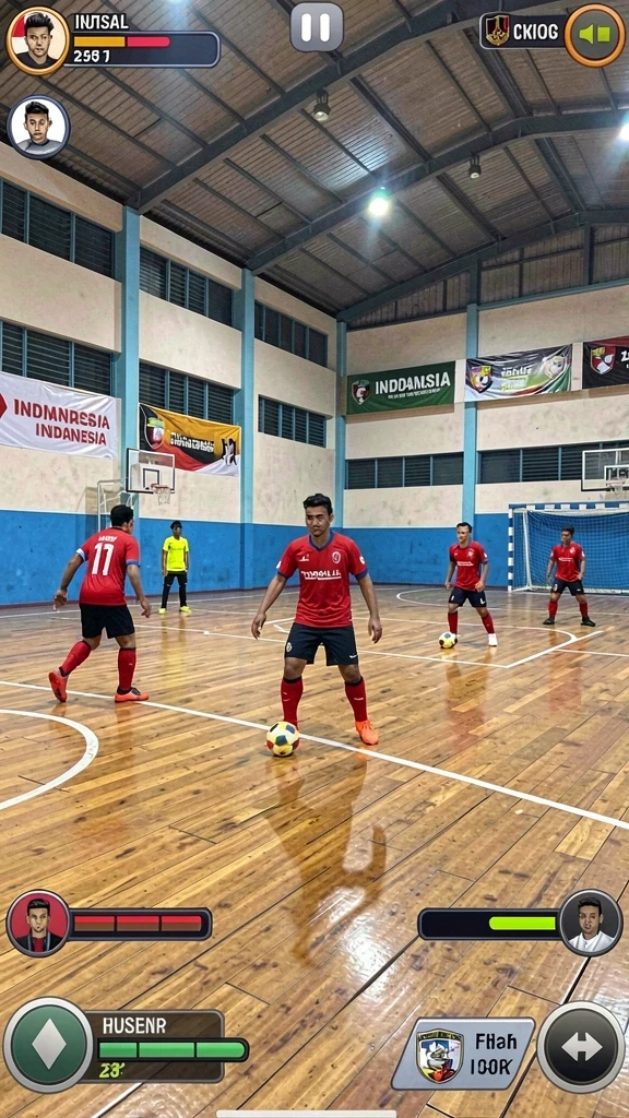Screenshot menunjukkan papan peringkat dengan pemain teratas.