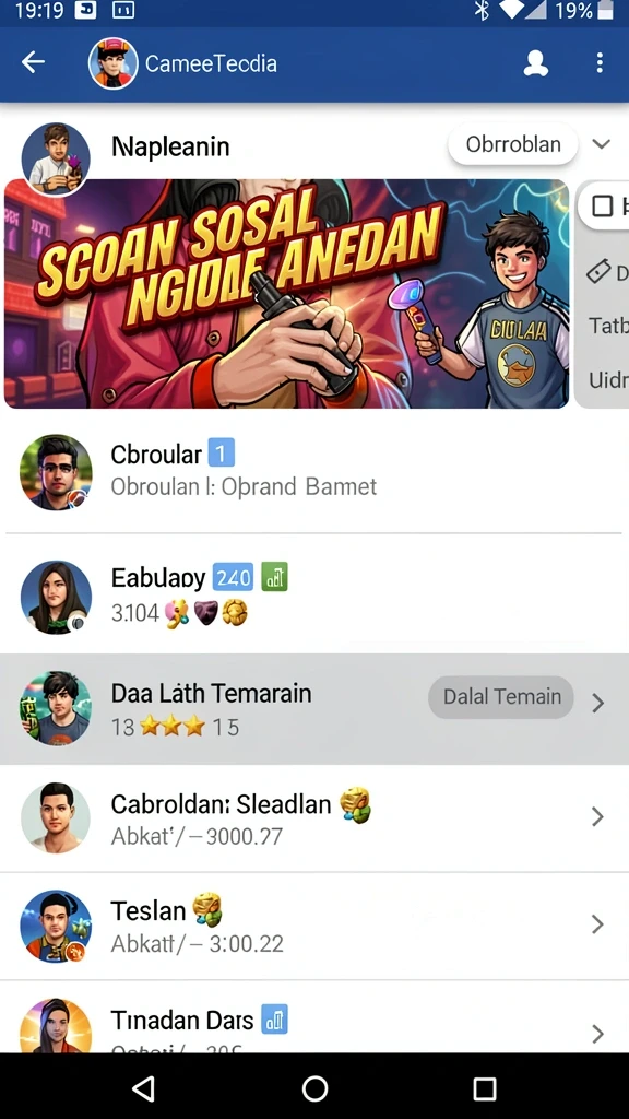 Menu antarmuka yang mudah digunakan dan navigatif.
