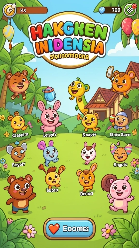 Tampilan antarmuka yang sederhana dan menarik.